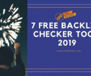 7 FREE BACKLINK CHECKER TOOLS 2019